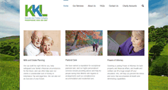 Desktop Screenshot of kkl.org.uk